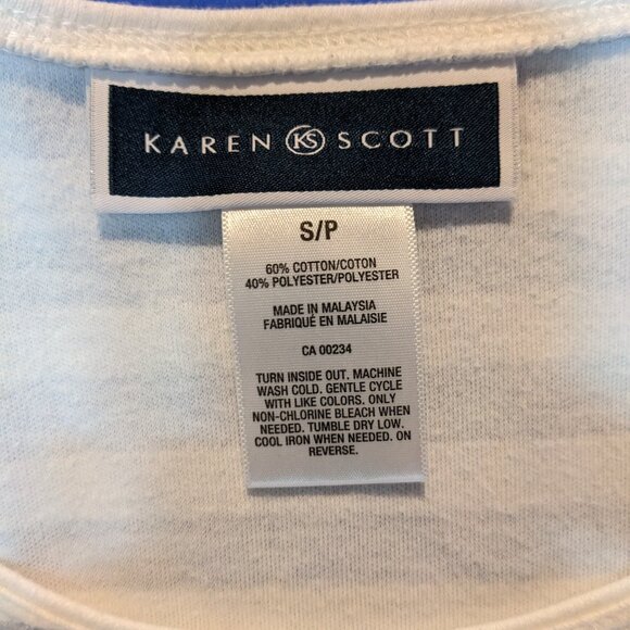 Karen Scott Watermelon Tee - Picture 3 of 3